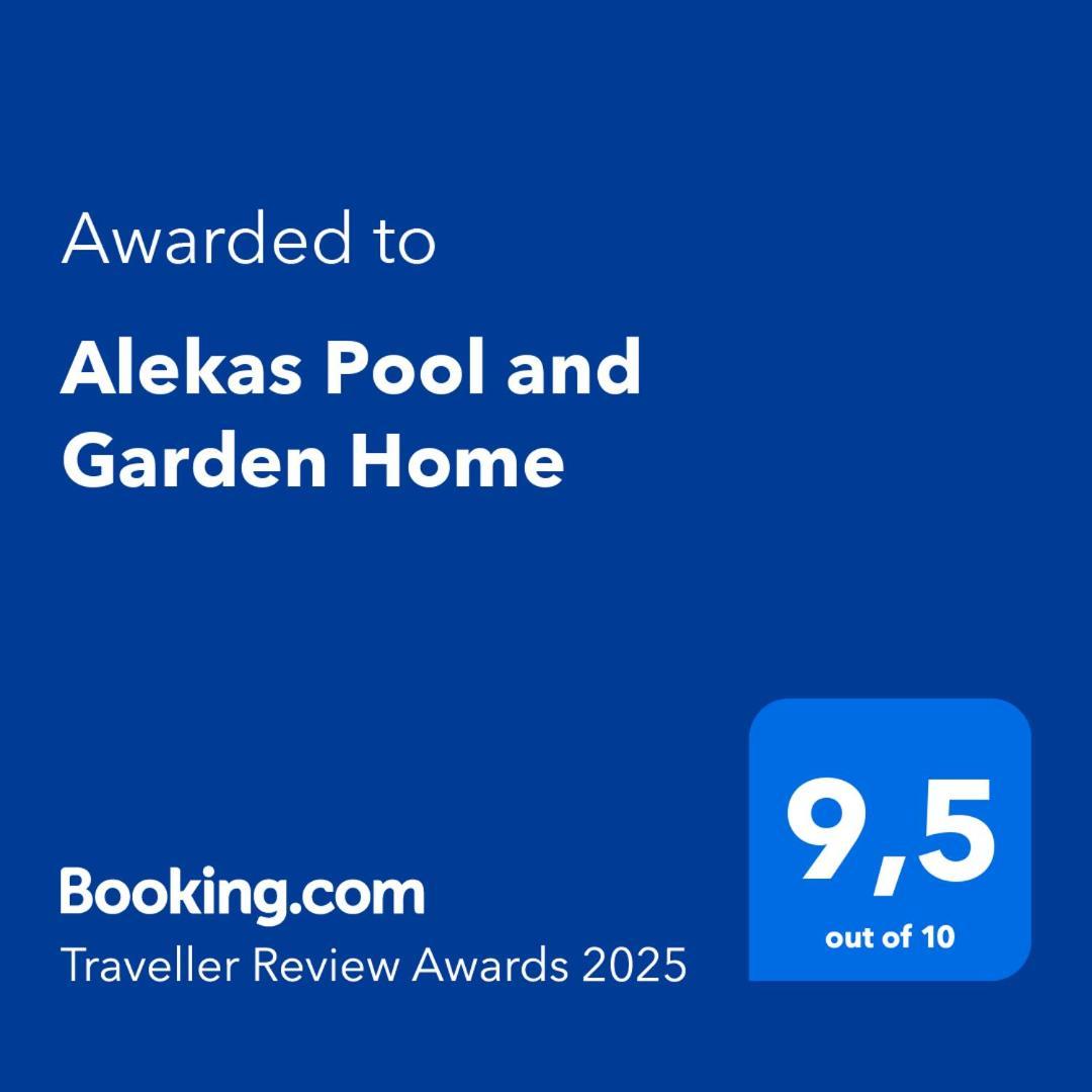 Alekas Pool And Garden Home 파포스 외부 사진